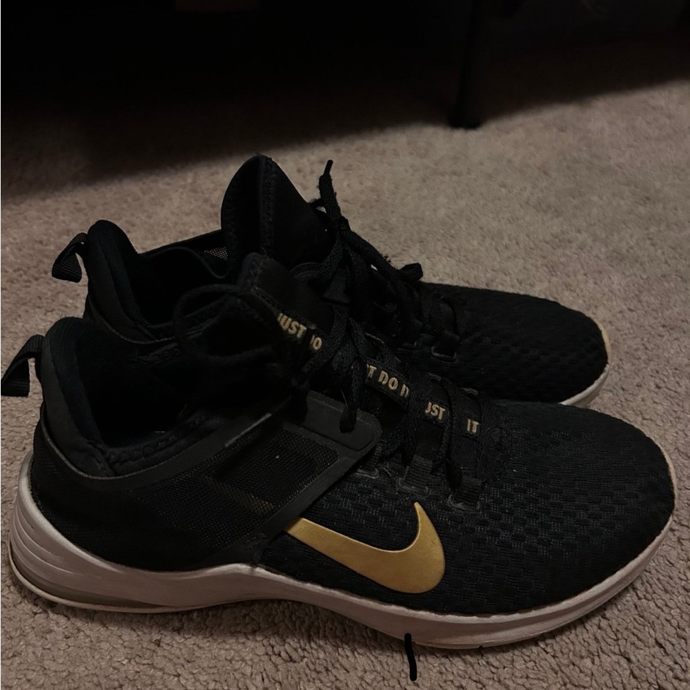 Nike Black and Gold Athletic Nike Shoes